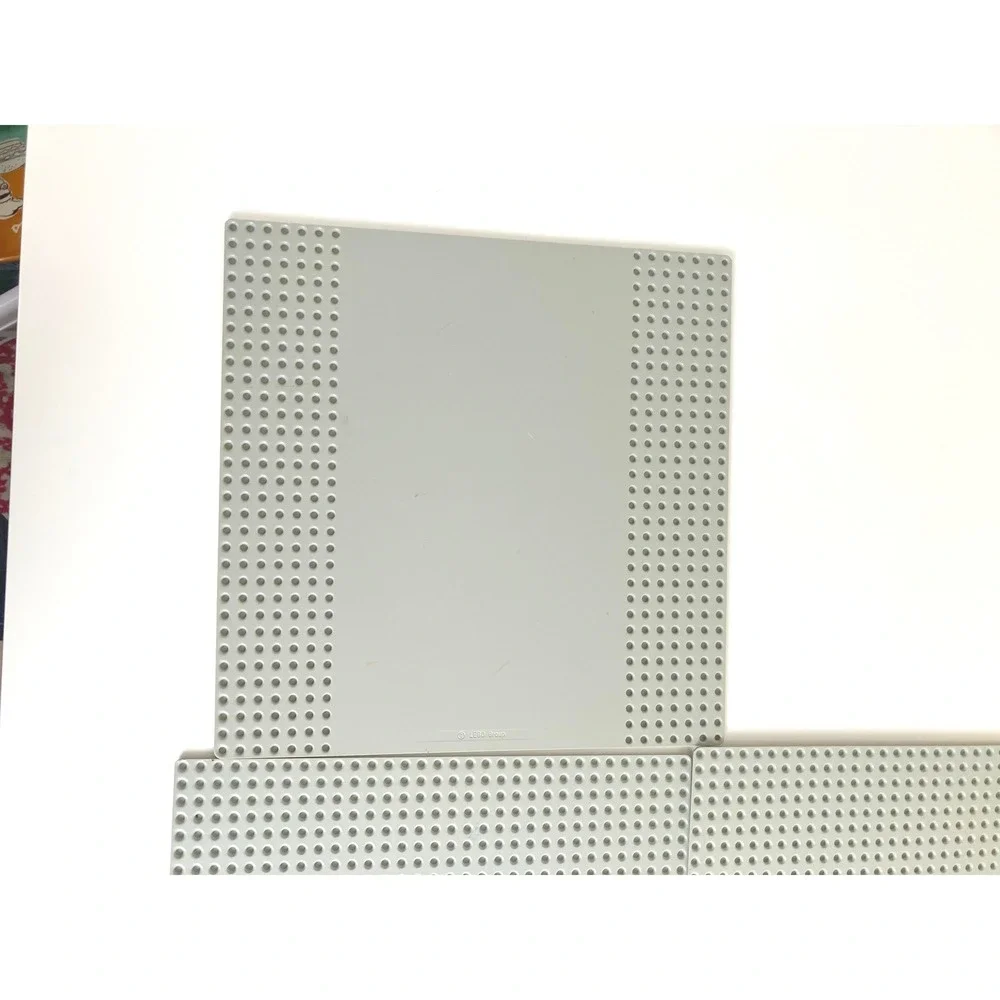 Lego Road Baseplates Curved And Straight Gray Vintage - Picture 3 of 6